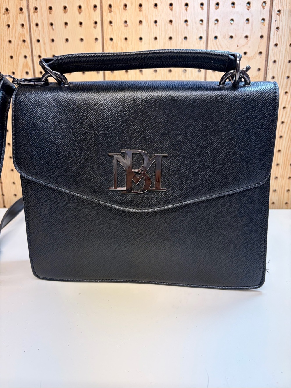 Badgley Mischka Black Flap Crossbody